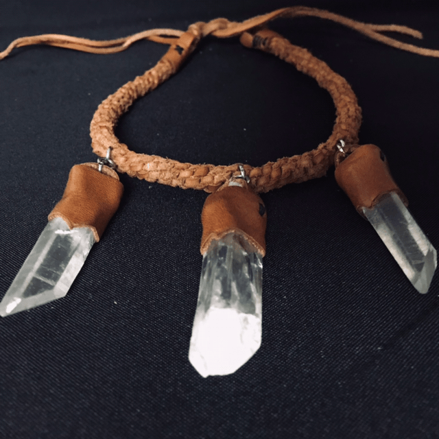 Collier quartz