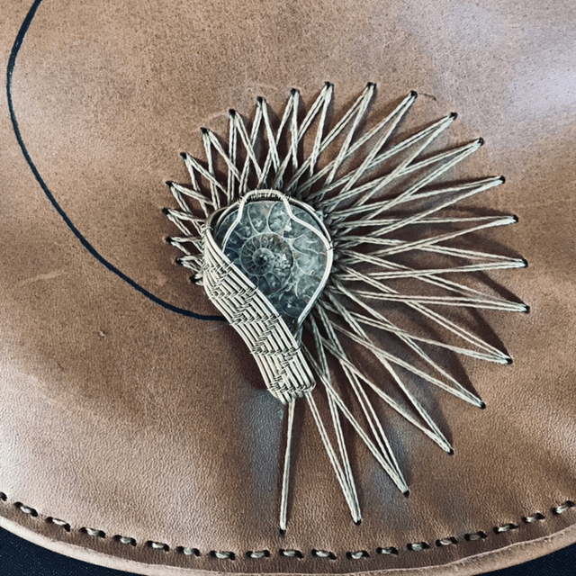 Escarcelle ammonite