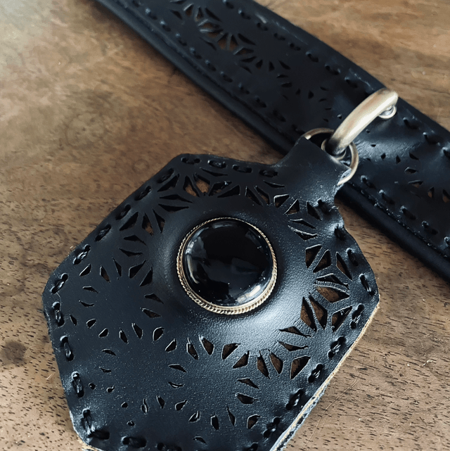 Choker obsidienne