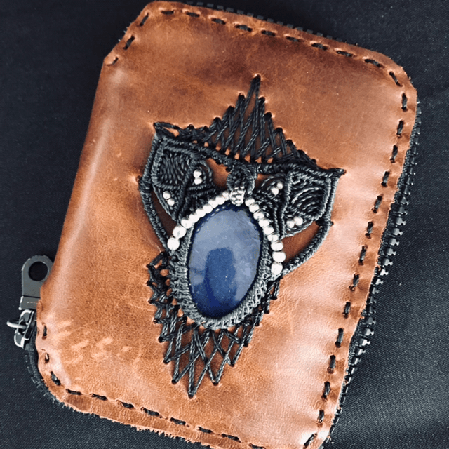 Porte feuille sodalite