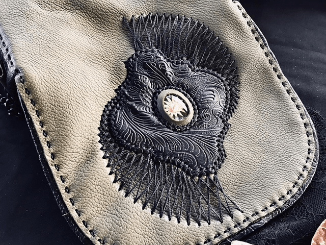 Sac à main joubarbe